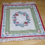 Floral Wreath Carpet
