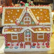 Faux Gingerbread House