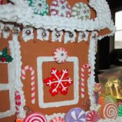 Faux Gingerbread House