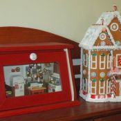 Faux Gingerbread House