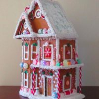 Faux Gingerbread Houses