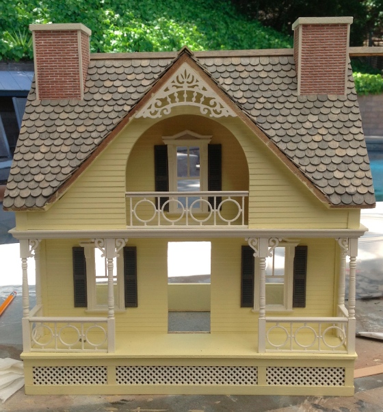 dollhouse roof trim