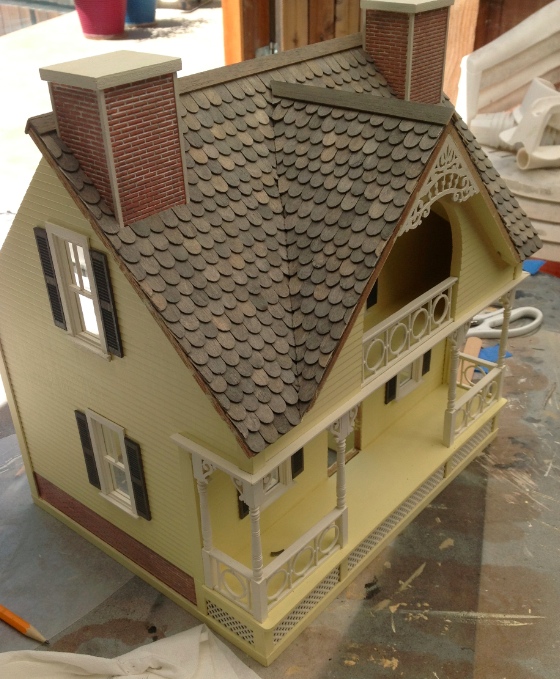 dollhouse roof trim